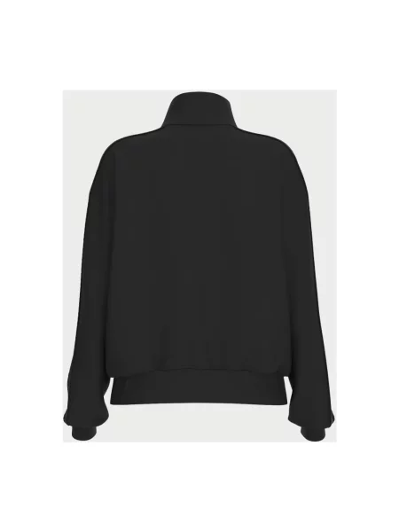 Guess Bluzy Kobieta XS Sweter z Wysokim Kołnierzem Styl Octavia czarny