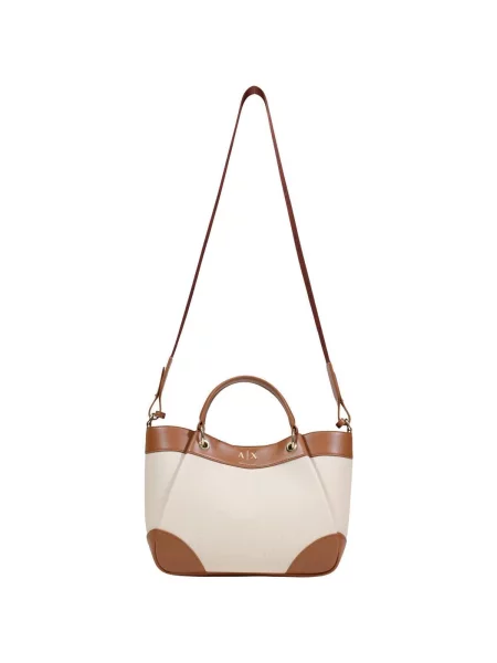 Kabelka Armani Exchange hnědá