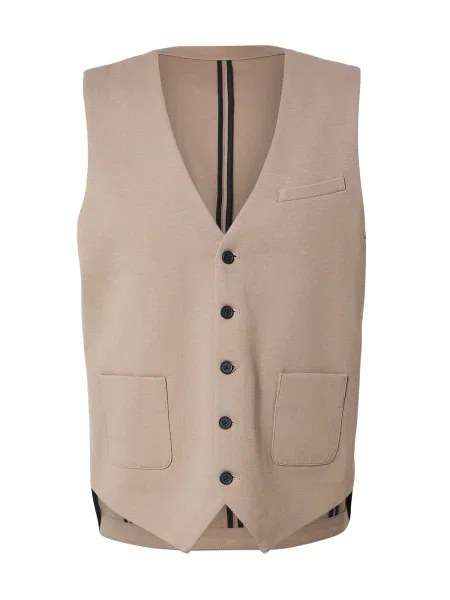 Lindbergh Vestă de costum nisipiu