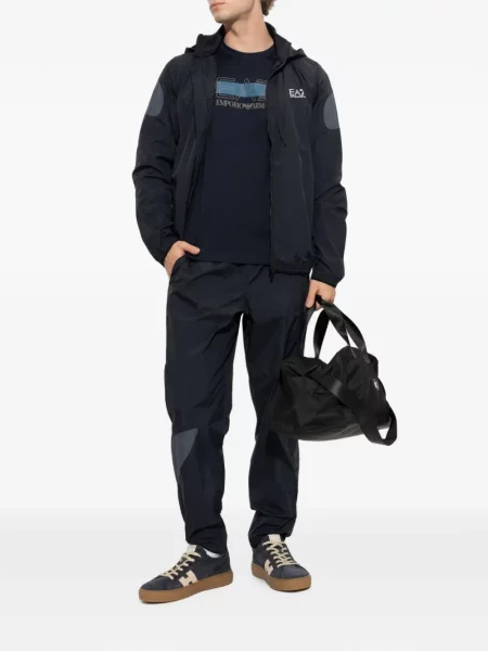 Μπλούζα Ea7 Emporio Armani με σχέδιο μπλε