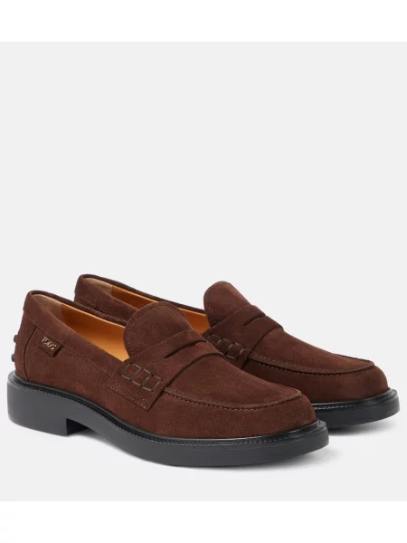 Loaferke Tod's iz semiša rjava