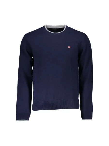 Sweter Napapijri niebieski