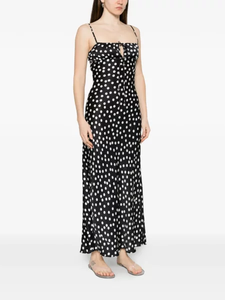 Rochie Leslie Amon cu buline negru