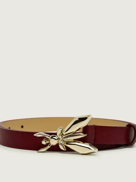 Patrizia Pepe de piele bordo