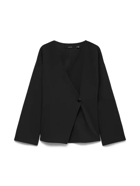 VERO MODA Geacă tricotată VMSTAR' negru