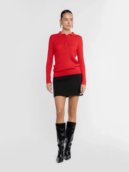 Поло Arber бавовна/ліоцел червоний