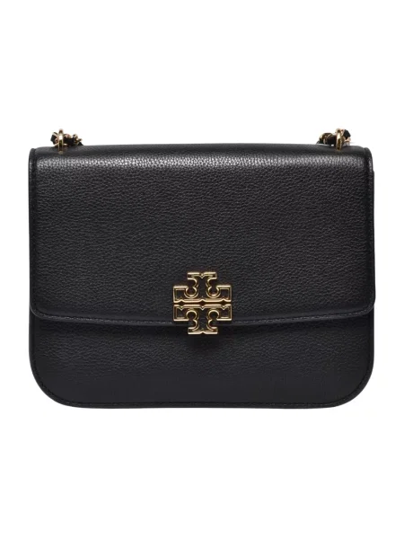 Torebka Tory Burch skórzana czarna