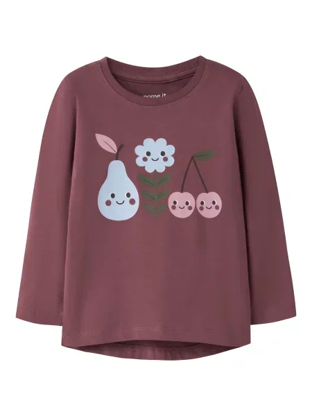 NAME IT Tricou NMFVIX deschis / verde pin / mov prună / mov zmeură albastru
