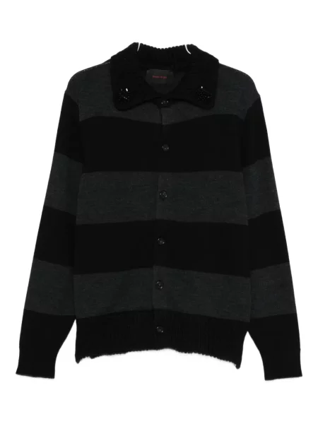 Cardigan Simone Rocha cu dungi gri