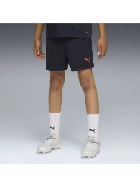 PUMA Młodzieżowe piłkarskie szorty treningowe individualCUP Odzież niebieski