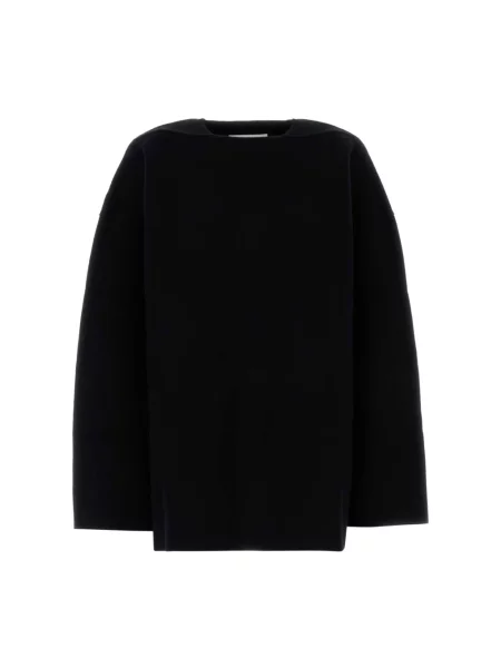 Sweter Jil Sander wełniany czarny