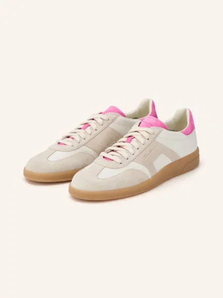 Santoni Trampki Olymp beige beżowe