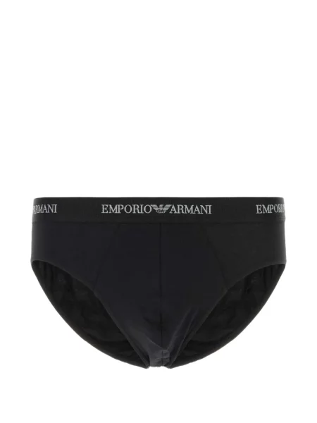 Gaćice Emporio Armani od jersey crna