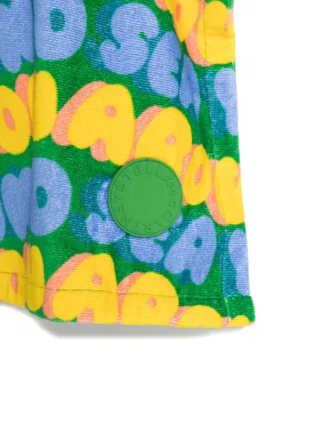 Ponczo dziecięce Stella Mccartney zielone