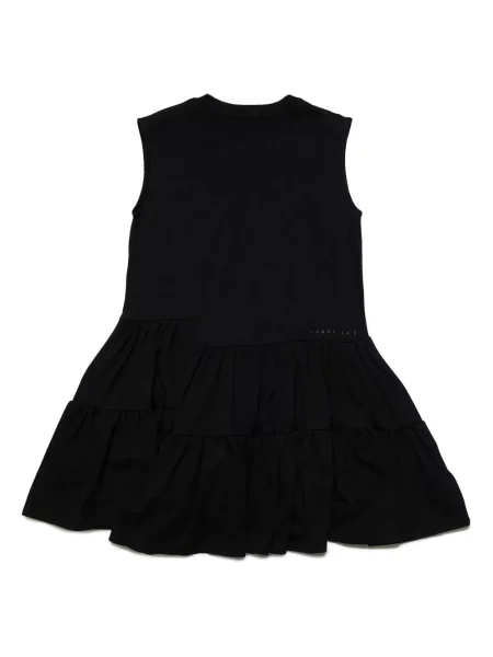Dětské šaty Mm6 Maison Margiela černé