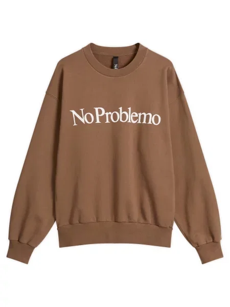 Bluza No Problemo brązowa
