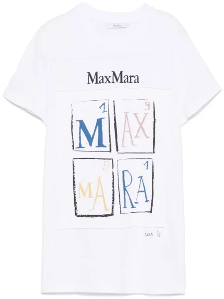 Тениска Max Mara бяло