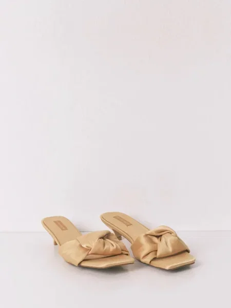 Шлепанцы Women'secret золотые