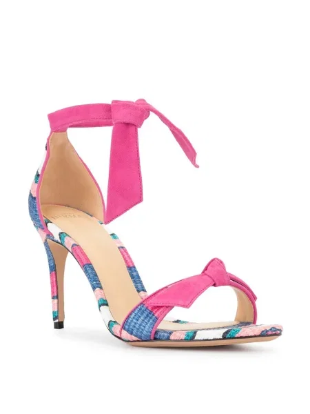 Sandale Alexandre Birman cu dungi roz