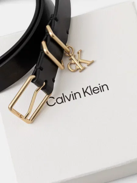 Öves öv Calvin Klein fekete