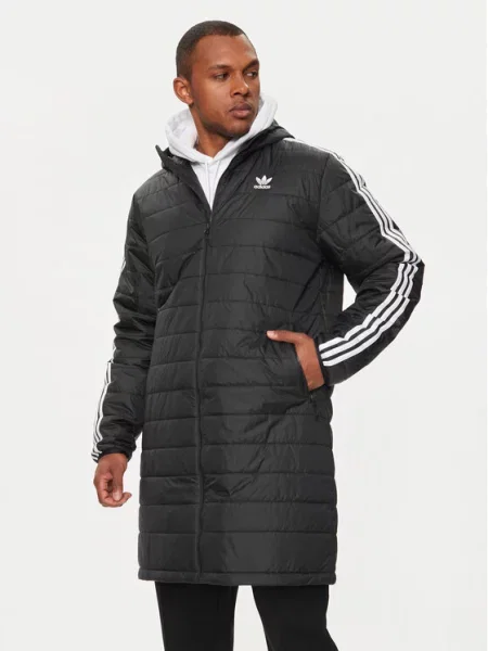 Adidas Демісезонна куртка чорний