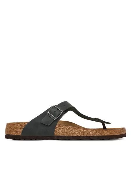 Žabky Birkenstock Gizeh Tmavě zelená