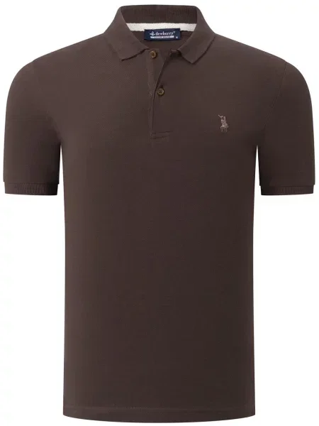 Tricou polo Dewberry maro