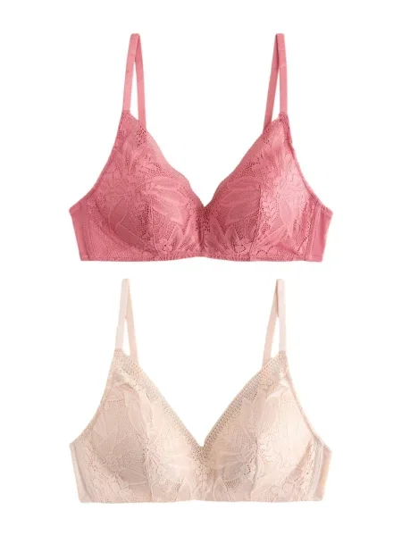 Next Sutien magenta / pudră roz