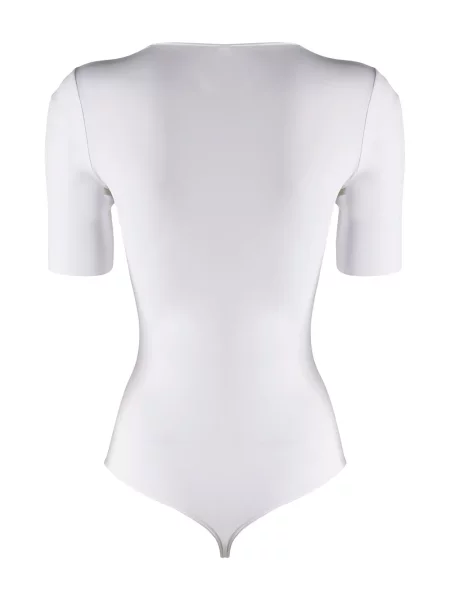 Scurt top Wolford alb