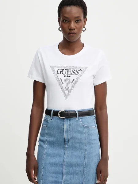 Тениска Guess бяло