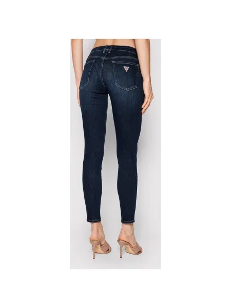 Skinny denim ruha Guess kék