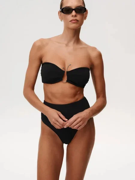 Undress Code figi kąpielowe Dune Bikini Bottom czarne