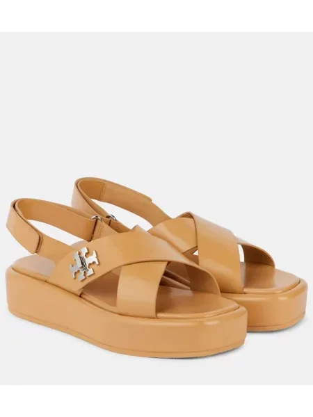 Sandale Tory Burch din piele cu platformă