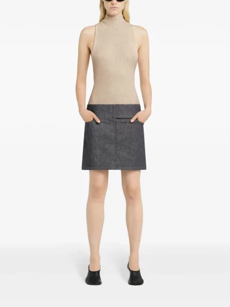 Top Courreges tricotate