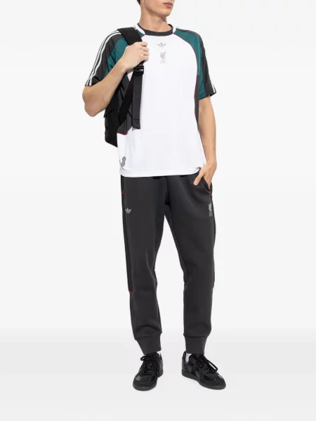 Fustă Adidas cu broderie conici cu model camuflaj negru