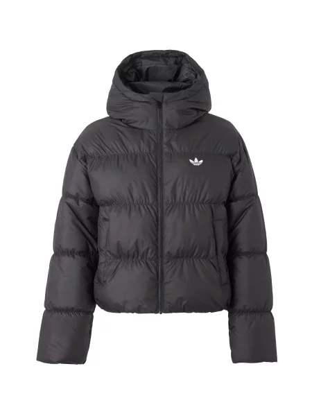ADIDAS ORIGINALS Geacă de iarnă HOODED PADDED' negru