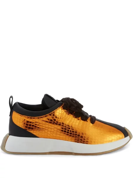 Sneakerși Giuseppe Zanotti portocaliu