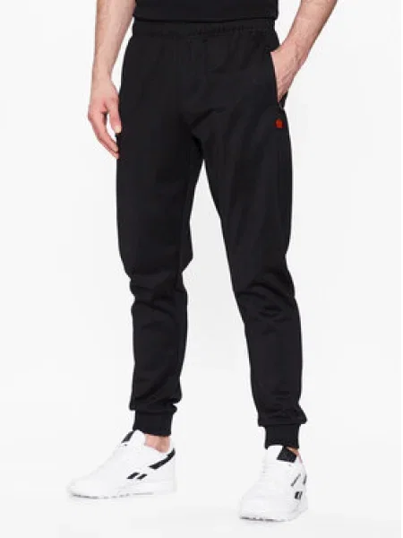 ELLESSE Nohavice Bertoni oranžová / čierna biela