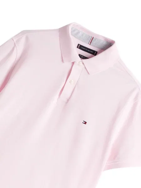 Polo Tommy Hilfiger με κέντημα ροζ