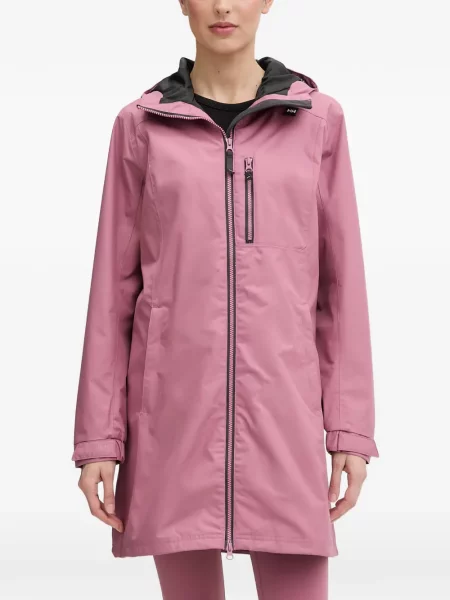 Palton Helly Hansen cu glugă roz