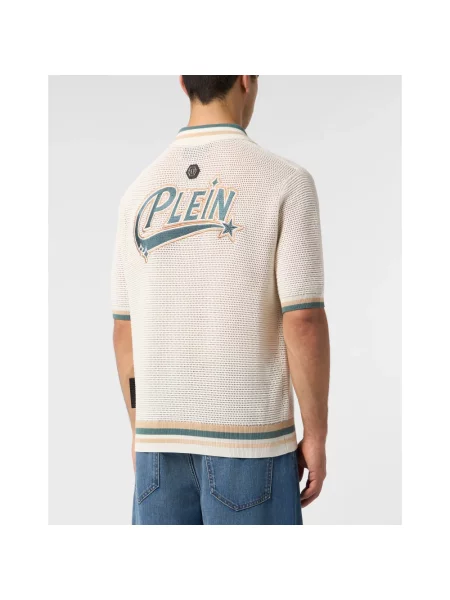 Sweter Philipp Plein beżowy