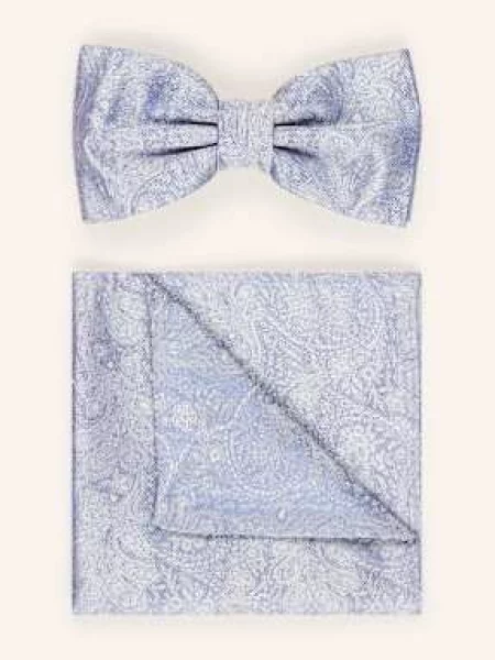 Krawat Prince Bowtie srebrny