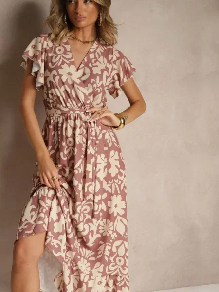 Rochie Niloreia închis bej