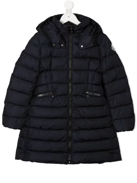 Płaszcz dziecięcy Moncler Enfant niebieski