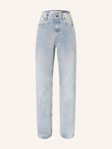Golden Goose Rovné Džíny Journey blue modré