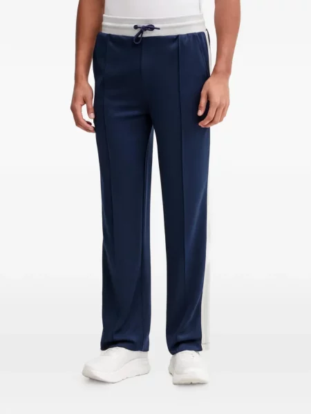 Pantaloni Guess cu dungi albastru