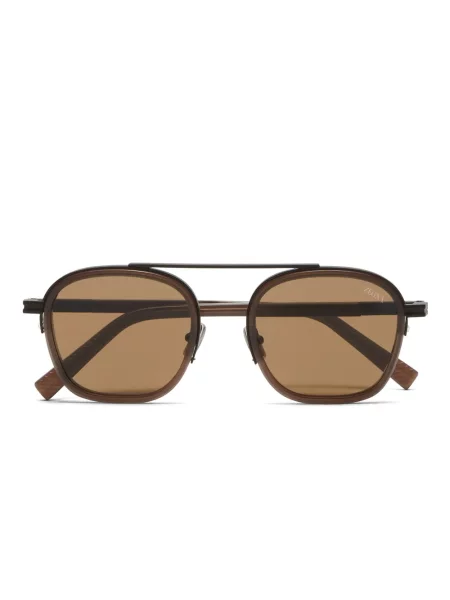 Ochelari de soare Zegna maro