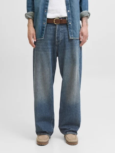 JACK & JONES Džínsy JJIDAVE JJCOOPER denim modrá