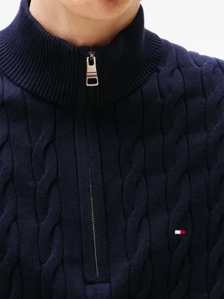 Pulover Tommy Hilfiger albastru