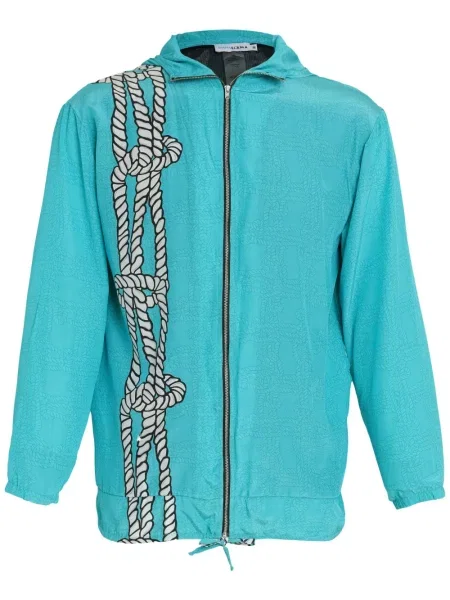 Geacă Amir Slama cu imagine albastru